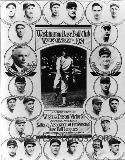 1924 Senators Championship Poster